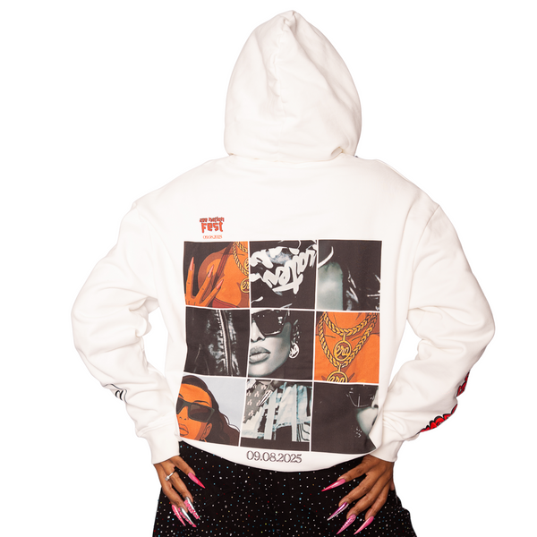 Bestie Icon Hoodie– Zee Nation Fest Edition (WHITE)