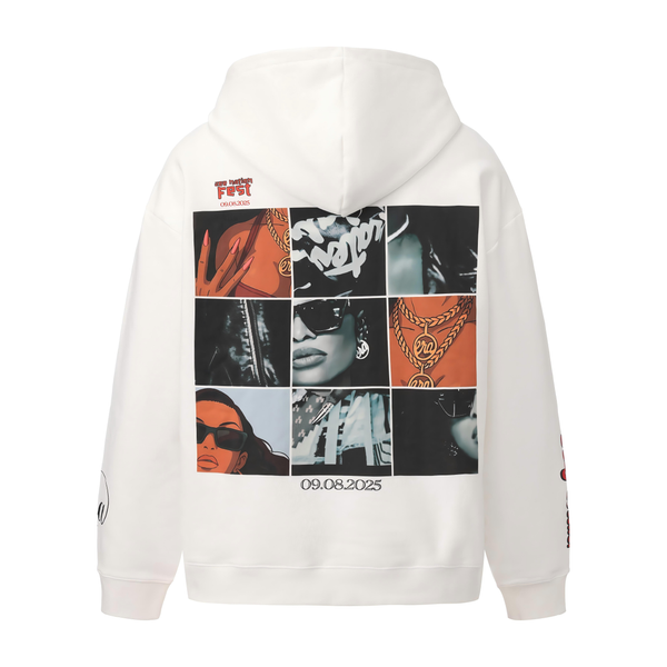 Bestie Icon Hoodie– Zee Nation Fest Edition (WHITE)