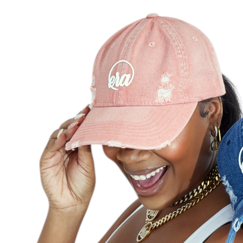 Era Distressed Coral Cap