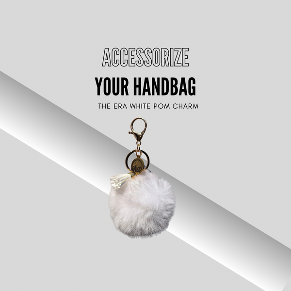 Era White Pom Charm