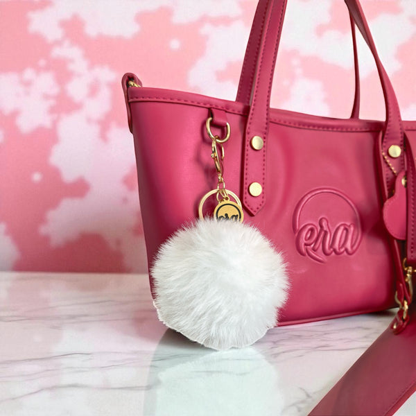 Era White Pom Charm