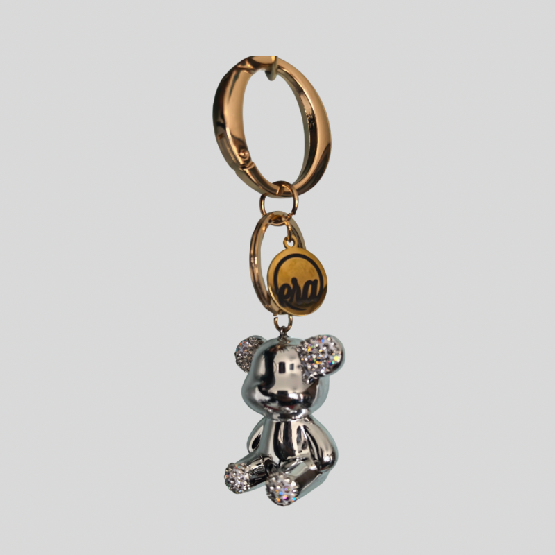 Era Bear Charm (Silver & Gold)