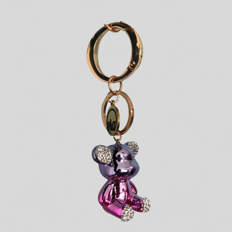 Era Bear Charm (Multi-Colour & Gold)