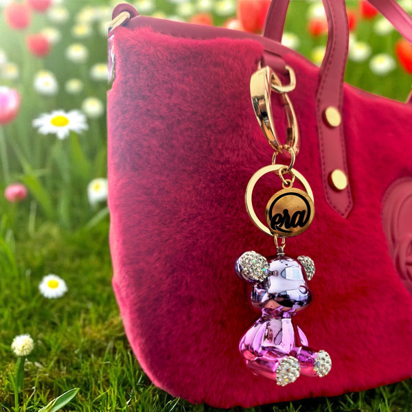 Era Bear Charm (Multi-Colour & Gold)