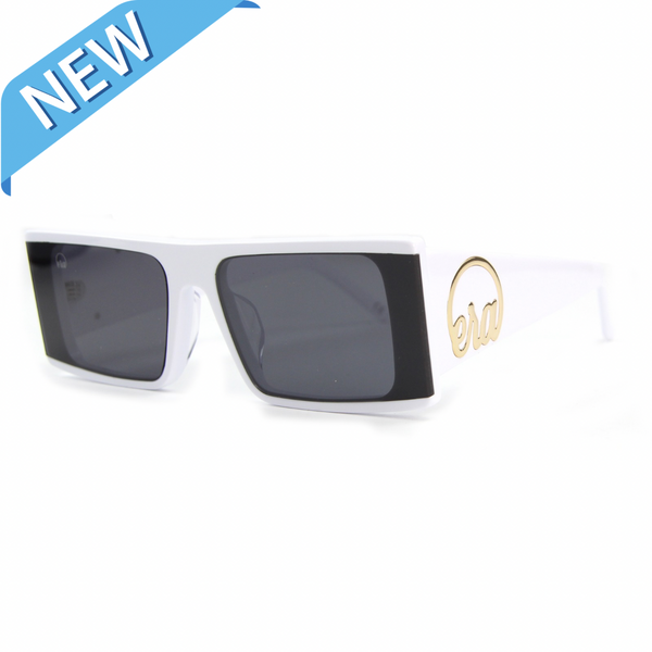 White Iconic Sunglasses