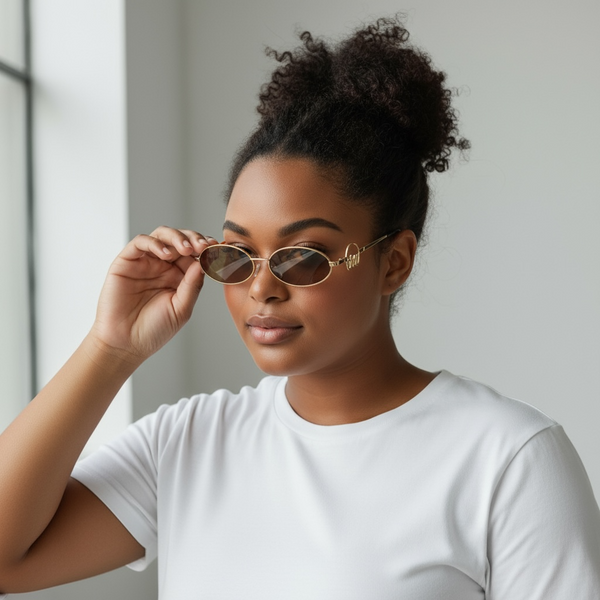 Muse Logo Sunglasses – Gold Edition