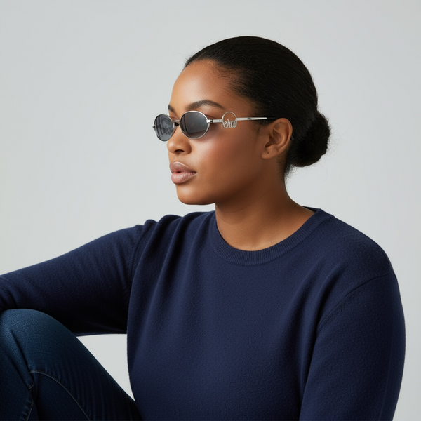 Muse Logo Sunglasses – Silver Edition