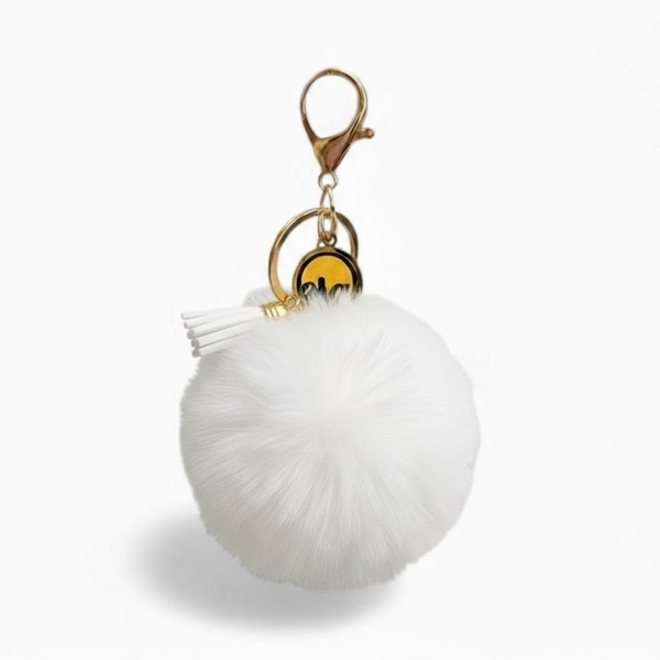 Era White Pom Charm
