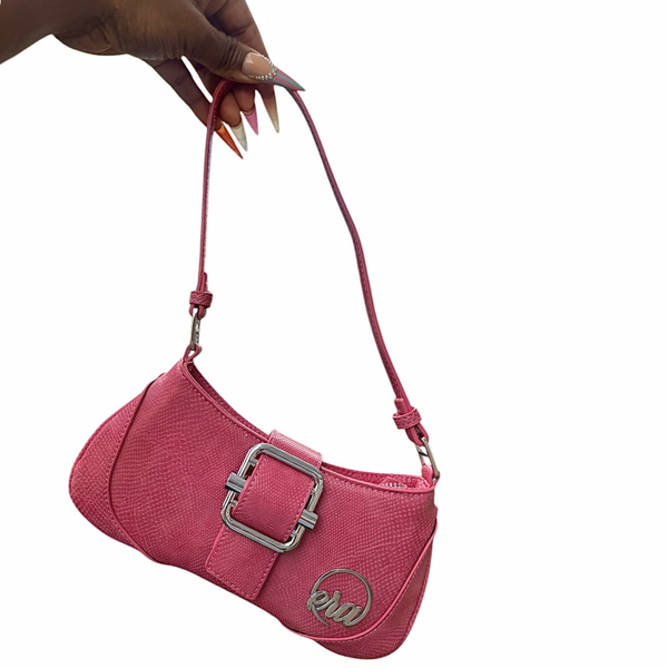 Pink Lily Shoulder Bag