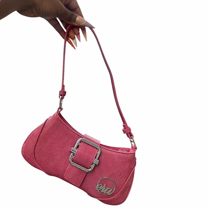 Pink Lily Shoulder Bag