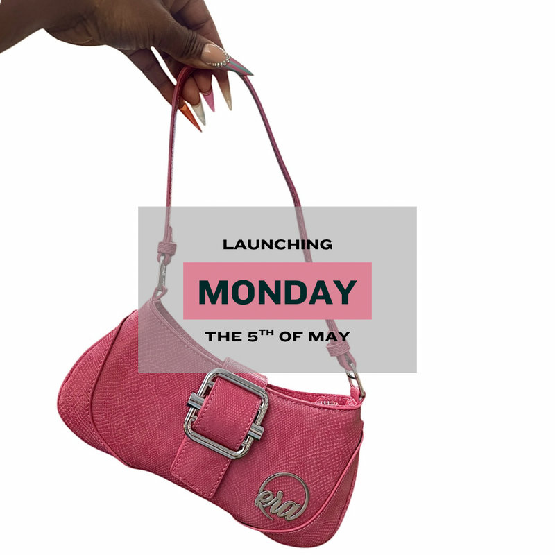 Pink Lily Shoulder Bag