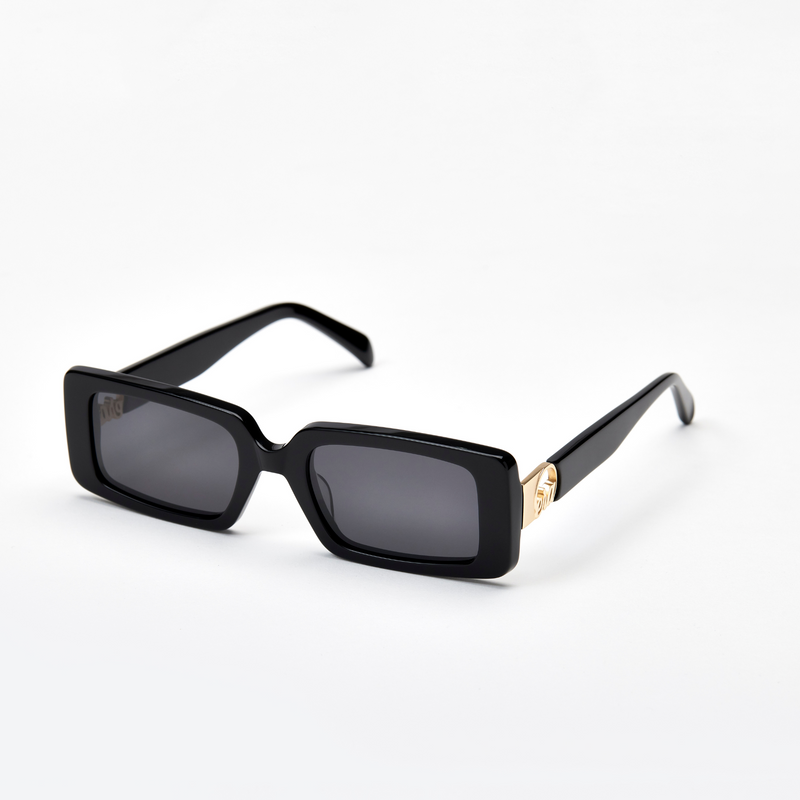 Black Flame Logo Sunglasses