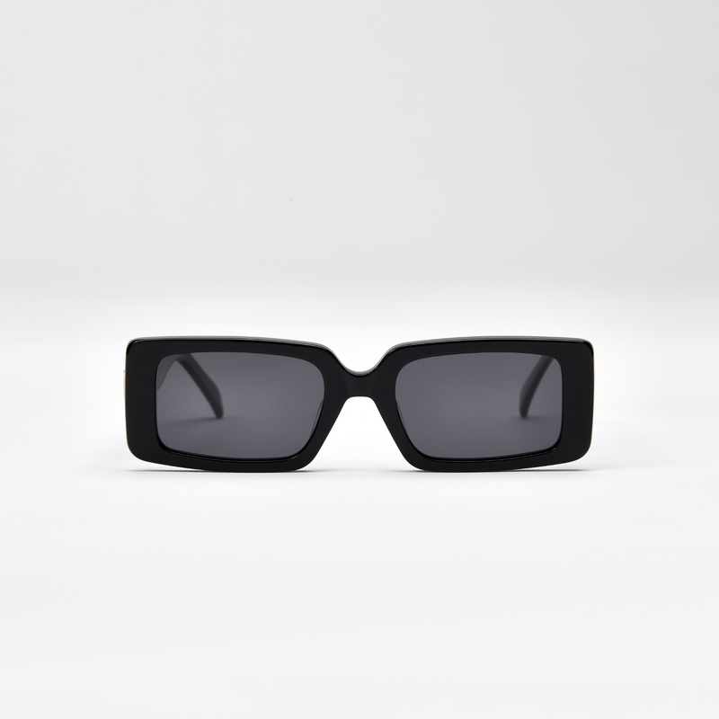 Black Flame Logo Sunglasses