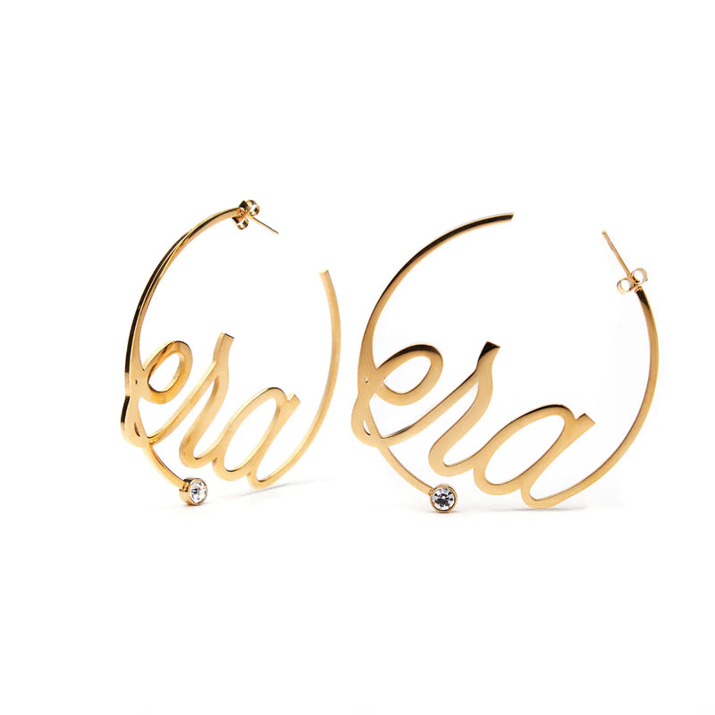 Gold Logo Earrings Combo