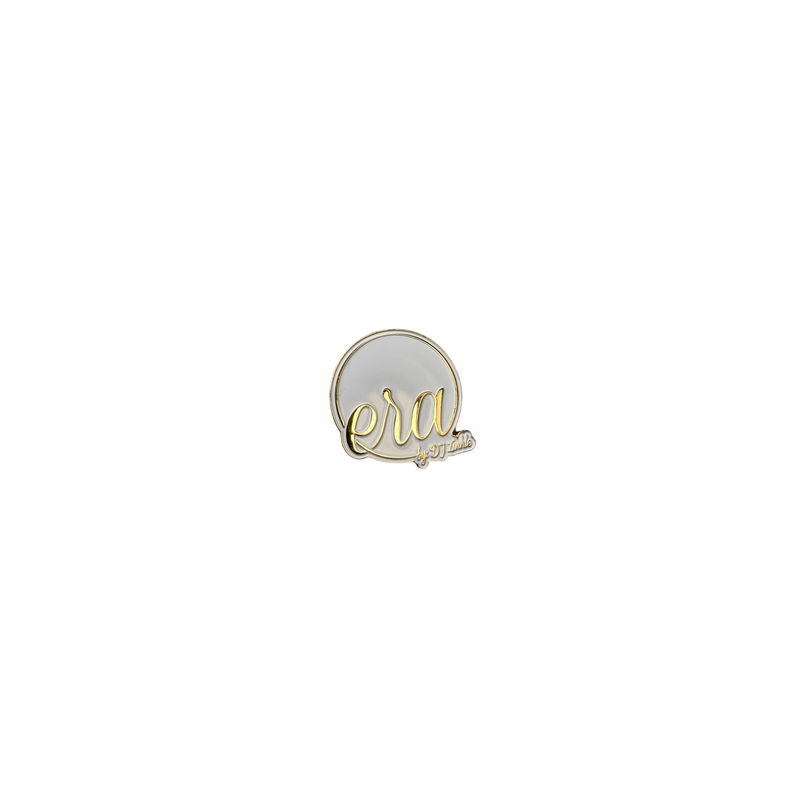 White Small Era Brooch (Only Sold In Packs of 4)